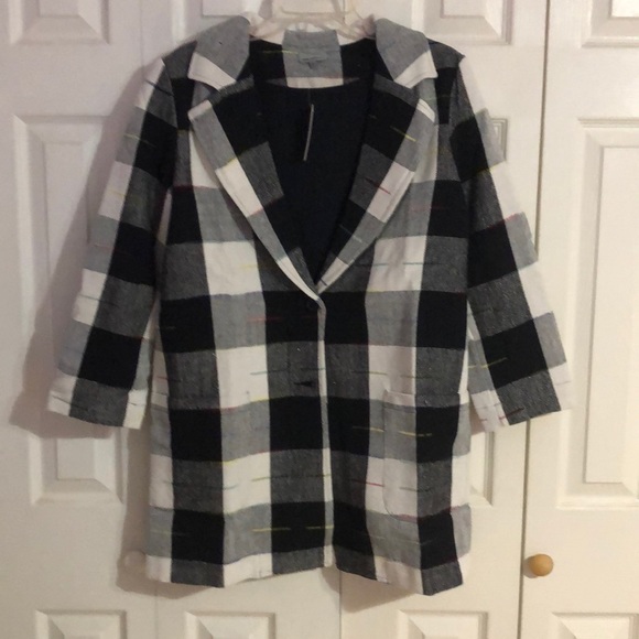 NWT Anthropologie Cairo Plaid Coat - Picture 4 of 7
